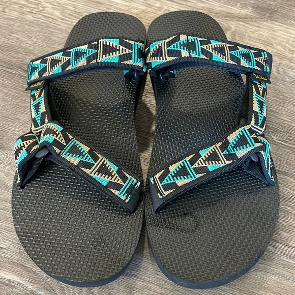 NEW Mens TEVA UNIVERSAL SLIDE PUFF Winter Moss US Size 9 WATER STRAP SANDALS Teva Universal Slide Sandal - Men main image 2